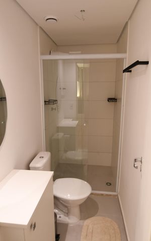 Studio à venda com 32m², 1 quarto e 1 vagaBanheiro Social