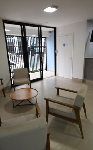 Studio à venda com 32m², 1 quarto e 1 vagaHall social