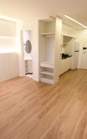 Studio à venda com 32m², 1 quarto e 1 vagaStudio