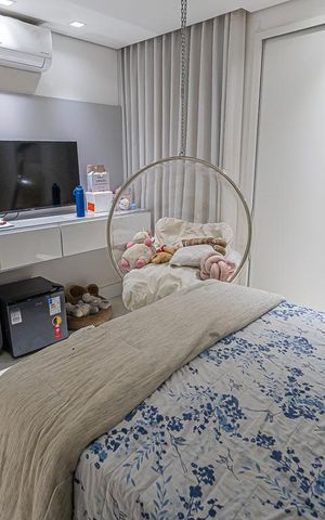 Apartamento à venda com 196m², 4 quartos e 4 vagasquarto 3 / semi-suite