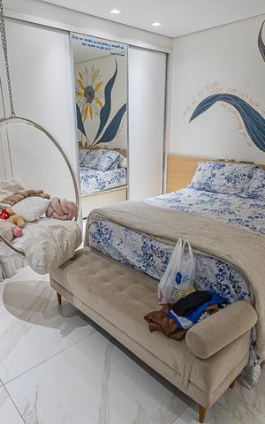 Apartamento à venda com 196m², 4 quartos e 4 vagasquarto 3 / semi-suite