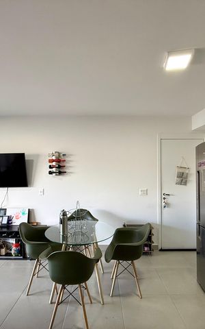 Apartamento para alugar com 41m², 1 quarto e 1 vaga Apartamento para alugar com 41m², 1 quarto e 1 vagaSala
