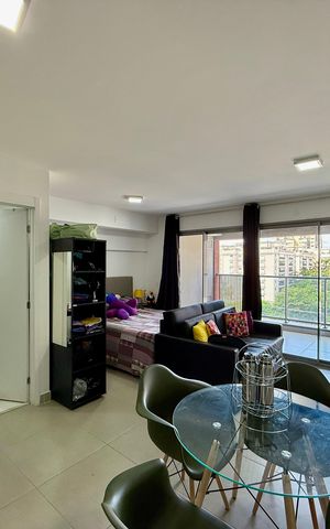 Apartamento para alugar com 41m², 1 quarto e 1 vaga Apartamento para alugar com 41m², 1 quarto e 1 vagaSala