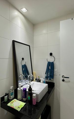 Apartamento para alugar com 41m², 1 quarto e 1 vaga Apartamento para alugar com 41m², 1 quarto e 1 vagaBanheiro