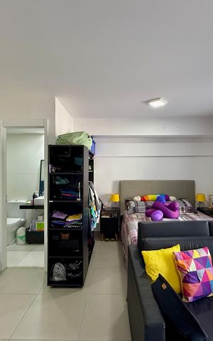 Apartamento para alugar com 41m², 1 quarto e 1 vaga Apartamento para alugar com 41m², 1 quarto e 1 vagaSala
