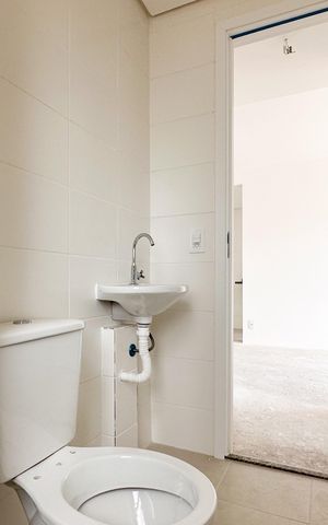 Apartamento à venda com 48m², 2 quartos e 1 vagaBanheiro Social