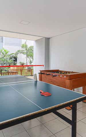Apartamento à venda com 50m², 2 quartos e 1 vaga Apartamento à venda com 50m², 2 quartos e 1 vagaÁrea comum - Salão de jogos