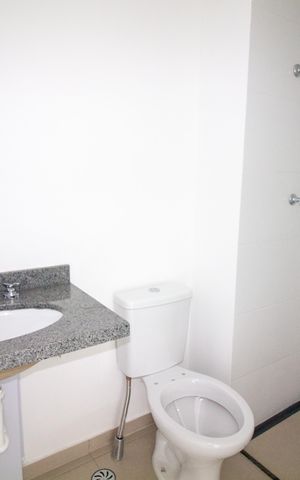 Studio à venda com 24m², 1 quarto e sem vaga Studio à venda com 24m², 1 quarto e sem vagaBanheiro
