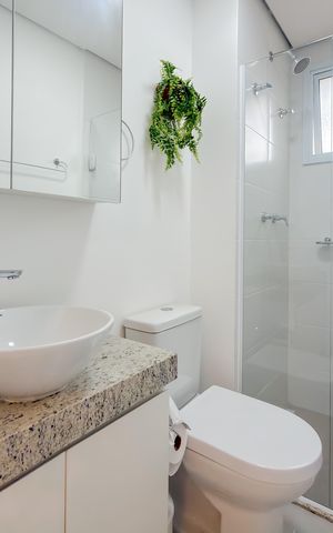 Studio à venda com 31m², 1 quarto e sem vaga Studio à venda com 31m², 1 quarto e sem vagaBanheiro