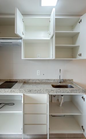 Studio à venda com 31m², 1 quarto e sem vaga Studio à venda com 31m², 1 quarto e sem vagaCozinha - Armários