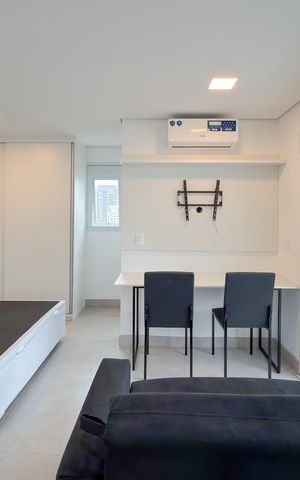 Studio à venda com 31m², 1 quarto e sem vaga Studio à venda com 31m², 1 quarto e sem vagaStudio