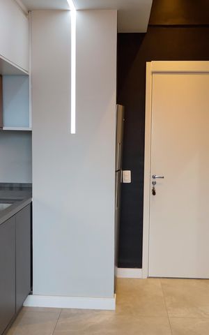 Studio à venda com 26m², 1 quarto e 1 vagaCozinha