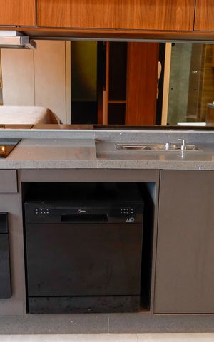 Studio à venda com 26m², 1 quarto e 1 vagaCozinha
