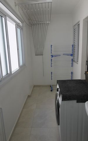 Apartamento para alugar com 117m², 4 quartos e 2 vagasDetalhe da area de serviço