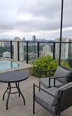 Apartamento para alugar com 23m², 1 quarto e sem vaga