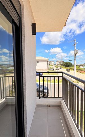 Casa de condomínio à venda com 90m², 2 quartos e 2 vagasSuíte 1 - Varanda