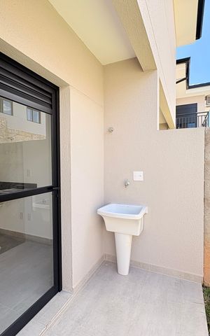 Casa de condomínio à venda com 90m², 2 quartos e 2 vagasÁrea de Serviço
