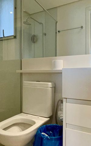 Apartamento à venda com 60m², 1 quarto e 1 vagaBanheiro da Suíte