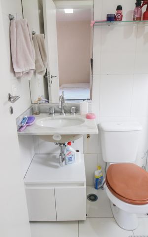 Apartamento à venda com 70m², 3 quartos e 1 vaga Apartamento à venda com 70m², 3 quartos e 1 vagaBanheiro 1 Suite