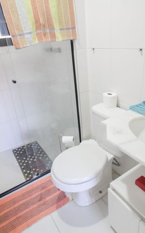 Apartamento à venda com 70m², 3 quartos e 1 vaga Apartamento à venda com 70m², 3 quartos e 1 vagaBanheiro 2