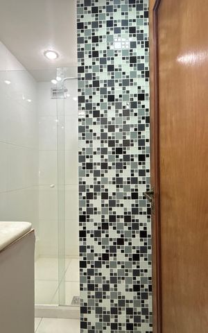 Apartamento à venda com 94m², 3 quartos e sem vaga Apartamento à venda com 94m², 3 quartos e sem vagaBanheiro social 2