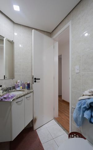 Apartamento à venda com 69m², 3 quartos e 1 vaga Apartamento à venda com 69m², 3 quartos e 1 vagaBanheiro social