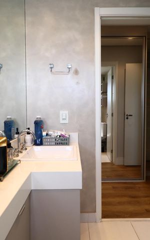 Apartamento à venda com 112m², 3 quartos e 2 vagasBanheiro da Suíte 2