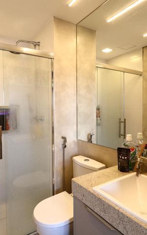 Apartamento à venda com 112m², 3 quartos e 2 vagasBanheiro da Suíte 3