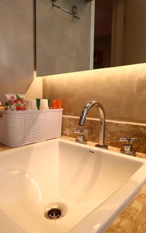 Apartamento à venda com 112m², 3 quartos e 2 vagasBanheiro da Suíte 1