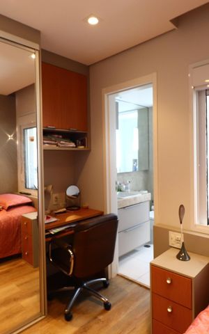 Apartamento à venda com 112m², 3 quartos e 2 vagasQuarto 1 - Suíte