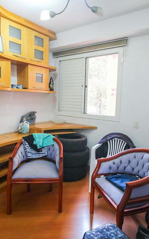 Apartamento à venda com 100m², 3 quartos e 2 vagasEscritório