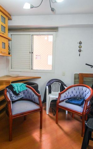 Apartamento à venda com 100m², 3 quartos e 2 vagasEscritório