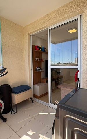 Apartamento à venda com 52m², 2 quartos e 1 vaga Apartamento à venda com 52m², 2 quartos e 1 vagaÁrea de serviço