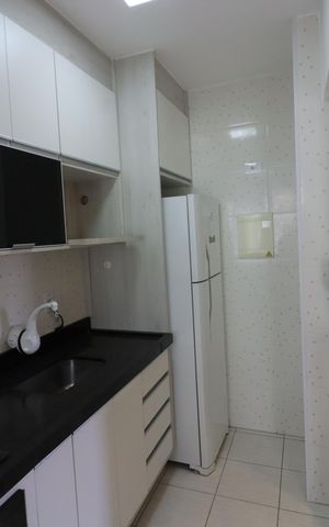 Apartamento à venda com 57m², 2 quartos e 1 vagaCozinha e Área de Serviço