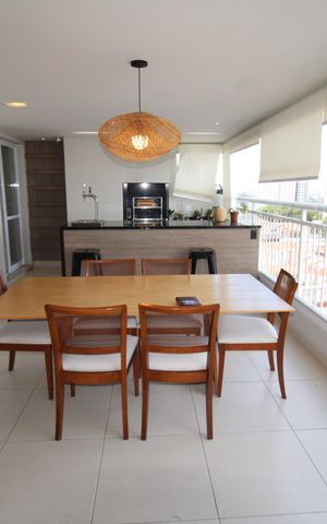 Apartamento à venda com 120m², 3 quartos e 2 vagasSala / Cozinha - Varanda