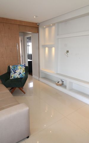 Apartamento à venda com 120m², 3 quartos e 2 vagasSala / Cozinha
