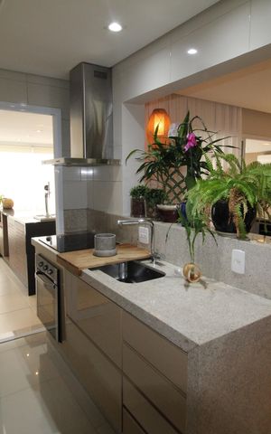 Apartamento à venda com 120m², 3 quartos e 2 vagasSala / Cozinha