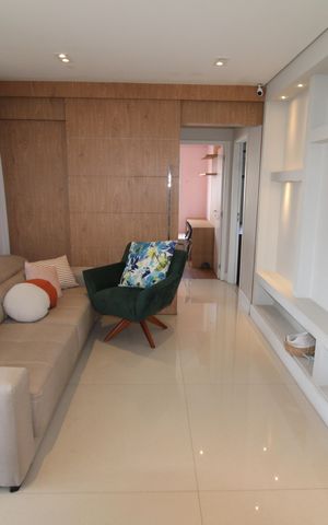 Apartamento à venda com 120m², 3 quartos e 2 vagasSala / Cozinha