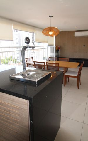 Apartamento à venda com 120m², 3 quartos e 2 vagasSala / Cozinha - Varanda