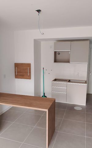 Studio para alugar com 35m², 1 quarto e 1 vaga Studio para alugar com 35m², 1 quarto e 1 vagaCozinha