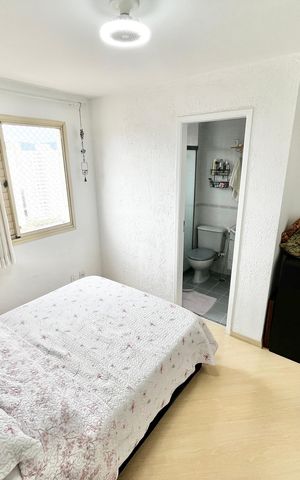 Apartamento à venda com 50m², 2 quartos e 1 vaga Apartamento à venda com 50m², 2 quartos e 1 vagaQuarto Suíte