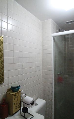Apartamento para alugar com 78m², 3 quartos e 1 vagaBanheiro social