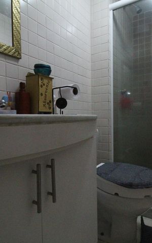 Apartamento para alugar com 78m², 3 quartos e 1 vagaBanheiro social