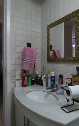 Apartamento para alugar com 78m², 3 quartos e 1 vagaBanheiro social
