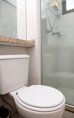 Apartamento para alugar com 80m², 3 quartos e 1 vagaBanheiro 2