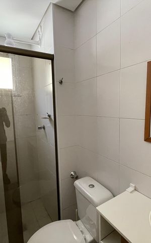 Apartamento para alugar com 47m², 2 quartos e 2 vagasBanheiro