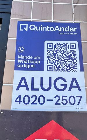 Studio para alugar com 30m², 1 quarto e sem vaga Studio para alugar com 30m², 1 quarto e sem vagaFachada - Plaquinha instalada