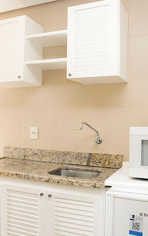 Apartamento à venda com 59m², 1 quarto e 1 vagaCozinha + Área de Serviço