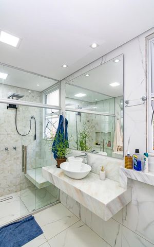 Casa para alugar com 580m², 4 quartos e 4 vagasBanheiro da Suíte 1