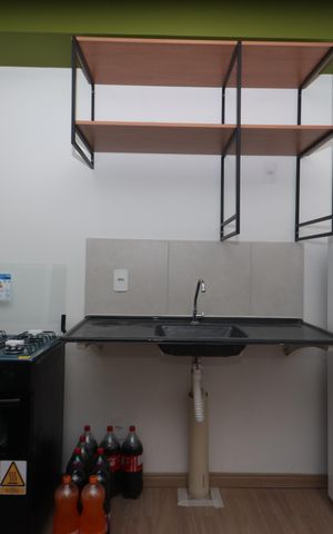Apartamento à venda com 39m², 2 quartos e sem vagaCozinha e Área de Serviço